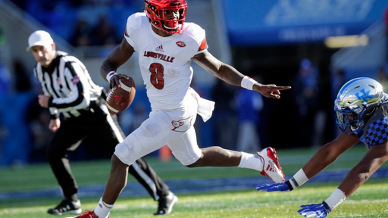 Louisville's Lamar Jackson never considered skipping bowl