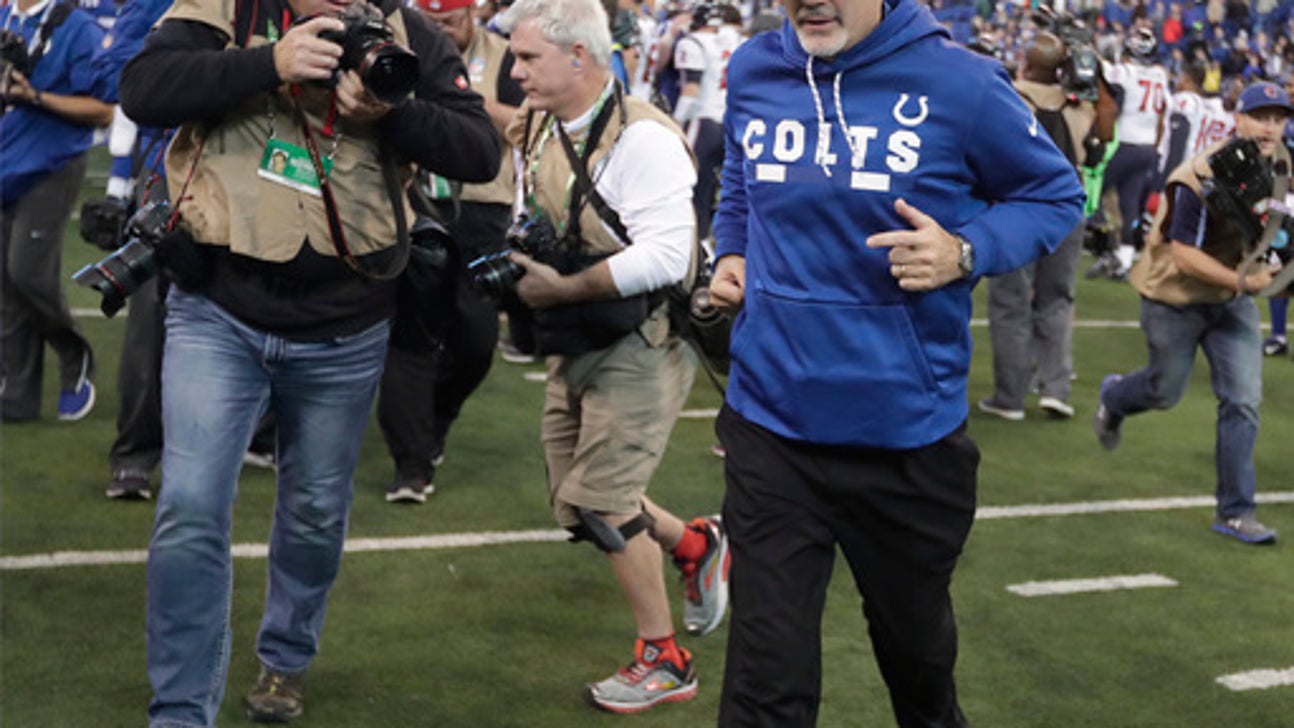 Colts fire coach Chuck Pagano after 4-12 season