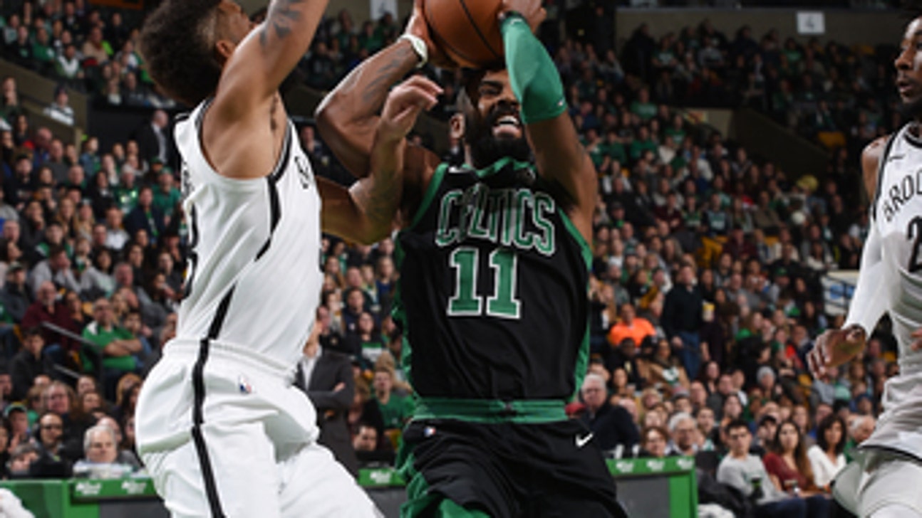 Irving scores 28 for Celtics in 108-105 win over Nets (Dec 31, 2017)