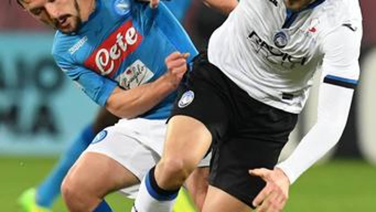 Napoli out of Italian Cup after 2-1 defeat to Atalanta