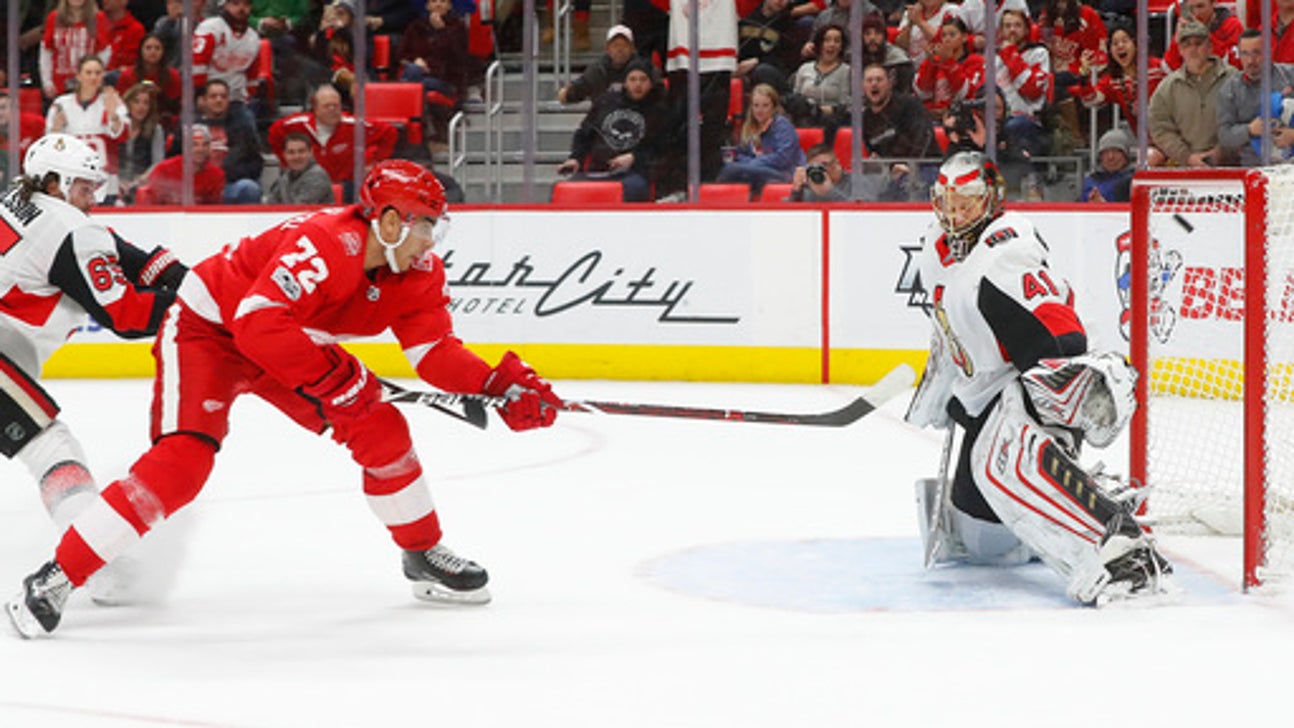 Athanasiou scores 6 seconds into OT, Red Wings top Sens