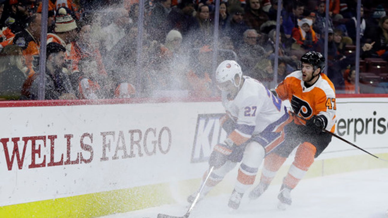 Ivan Provorov leads feisty Flyers to 6-4 win over Islanders (Jan 04, 2018)
