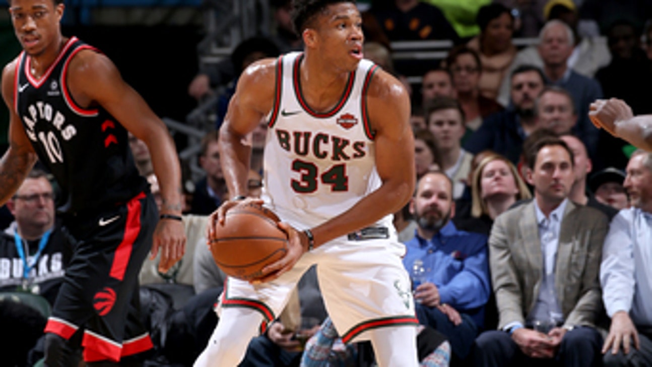 Valanciunas scores 20, Raptors beat Bucks 129-110 (Jan 05, 2018)