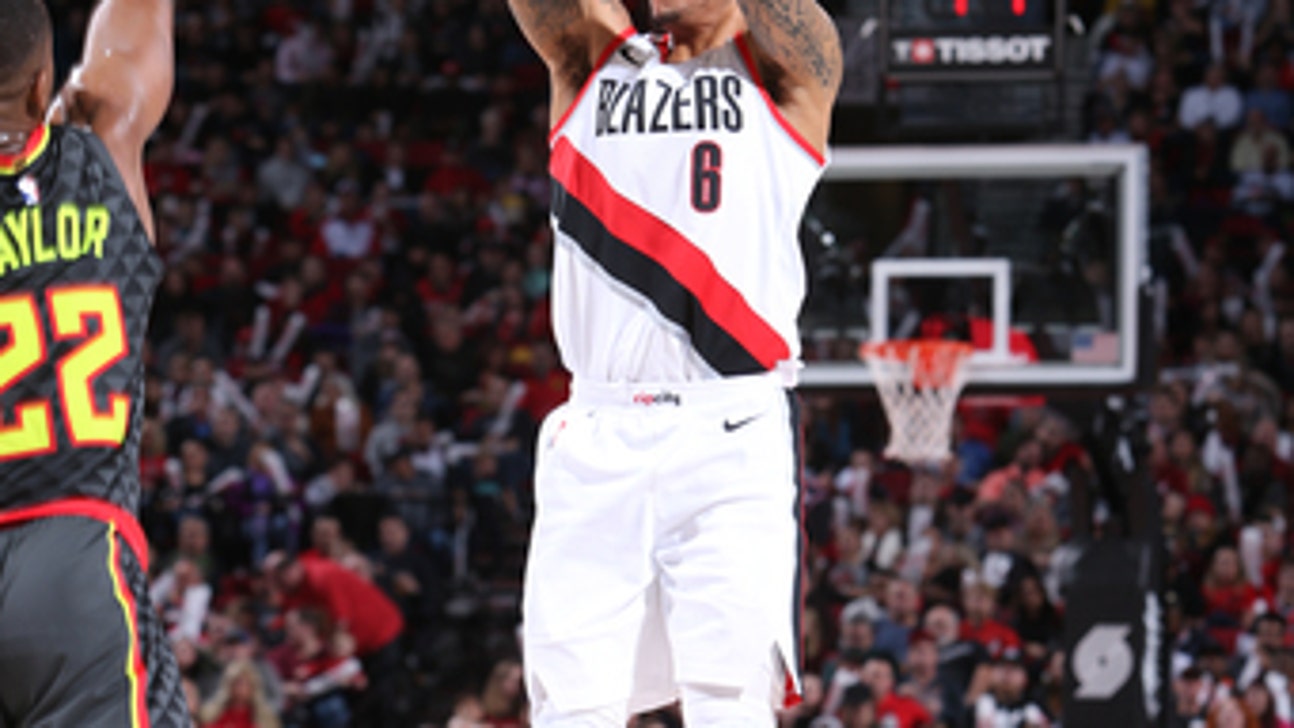 McCollum scores 20 and Trail Blazers beat the Hawks 110-89 (Jan 05, 2018)