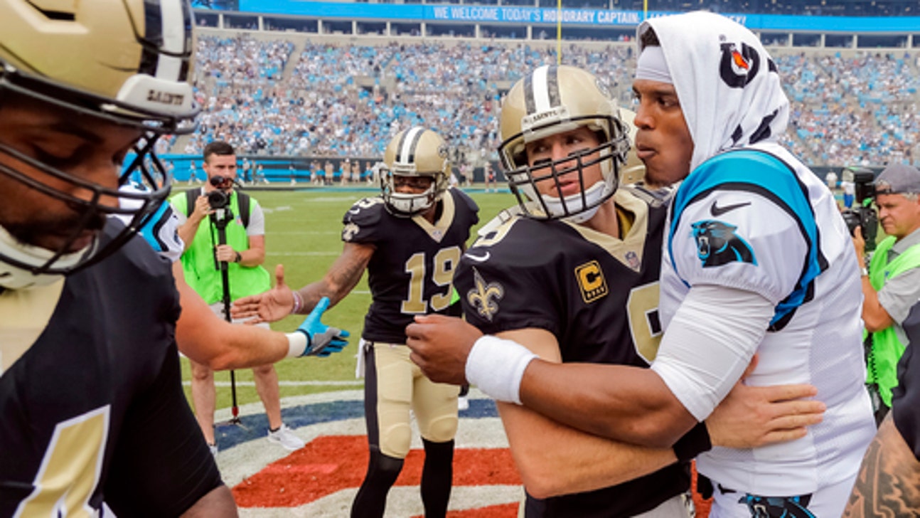 Saints-Panthers rivalry becomes a trilogy in the playoffs