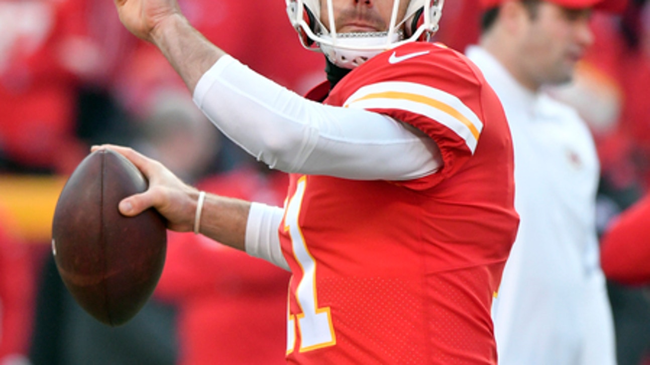 The Latest: Chiefs' Kelce leaves game with concussion