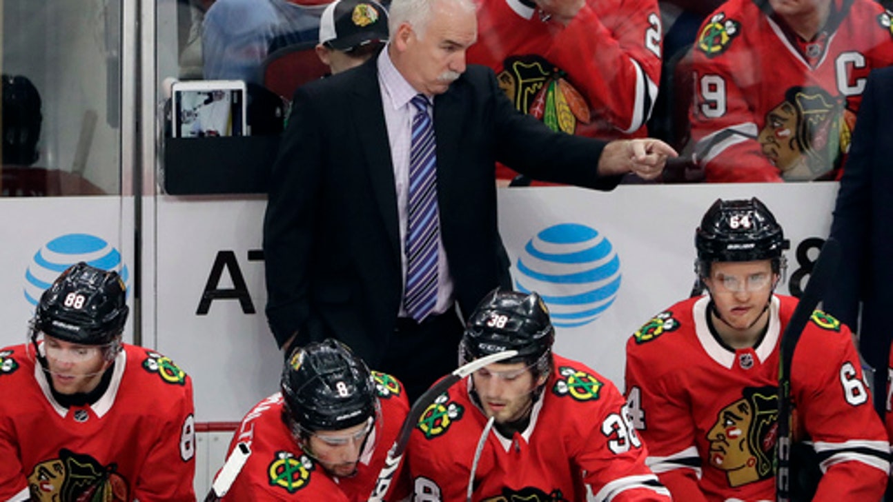 Blackhawks in last place halfway through season