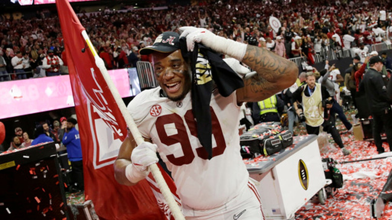 Alabama is No. 1 in final AP poll for 11th time; UCF 6th