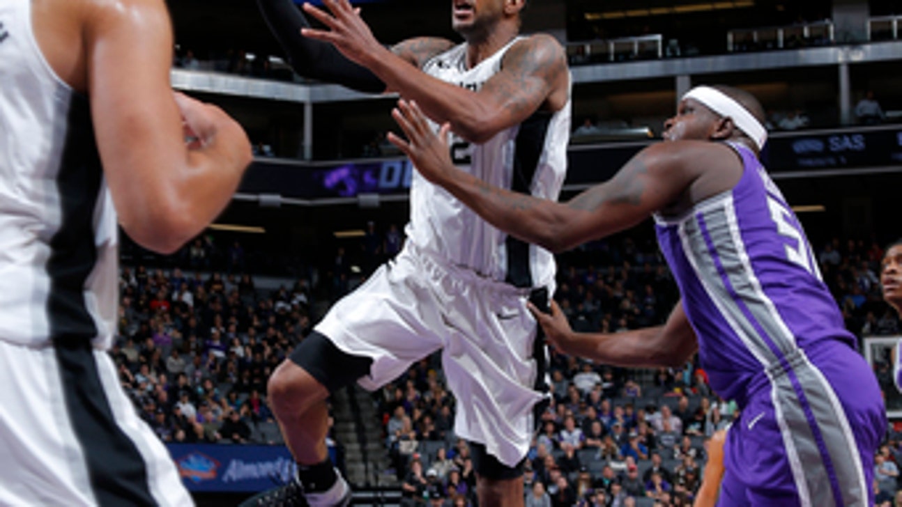 Aldridge, Bertans lead Spurs to comeback win over Kings (Jan 08, 2018)