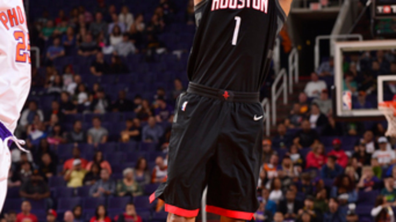 Without Harden again, Paul leads Rockets to rout of Suns (Jan 12, 2018)