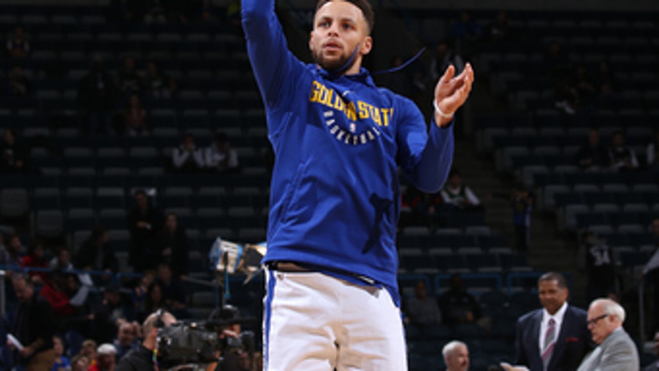 Curry back in Warriors' starting lineup against Raptors