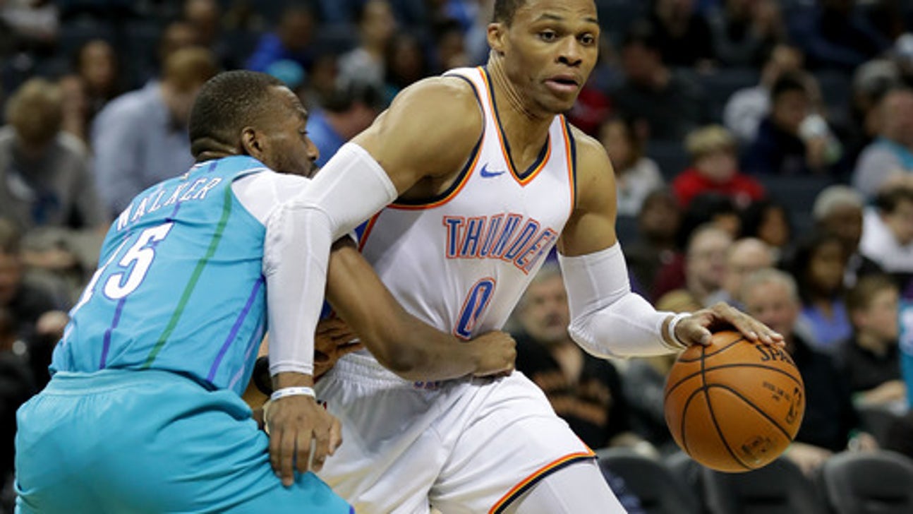 Westbrook leads Thunder past Hornets, 101-91 (Jan 13, 2018)