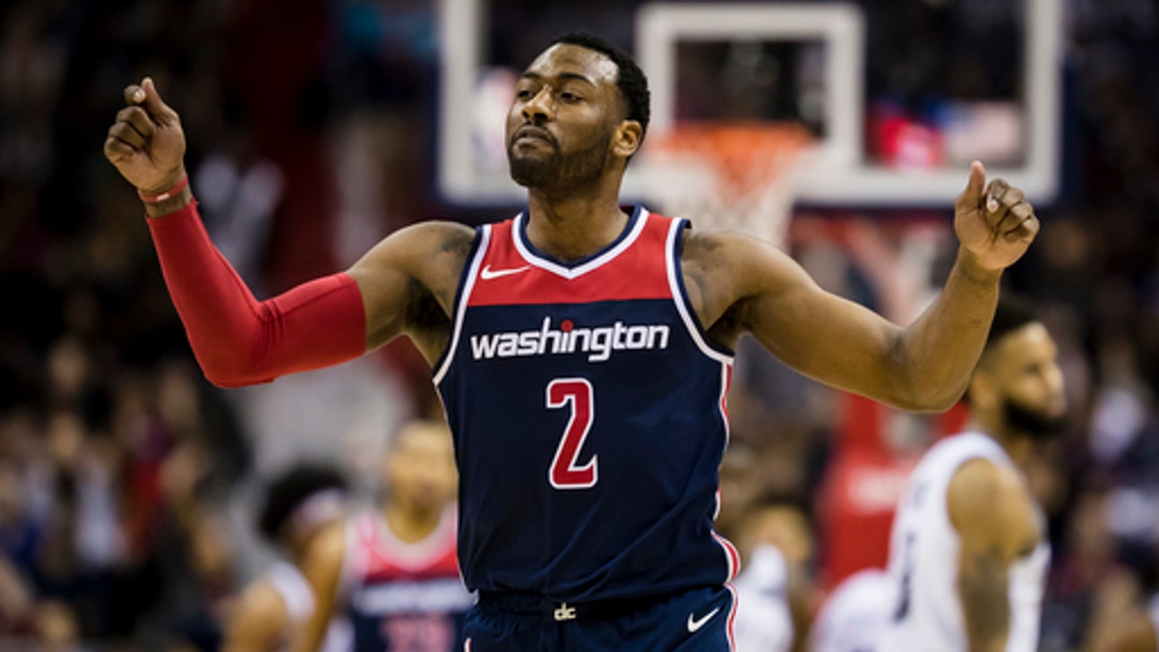Wall pushes Wizards over the line in 119-113 OT win vs Nets (Jan 13, 2018)