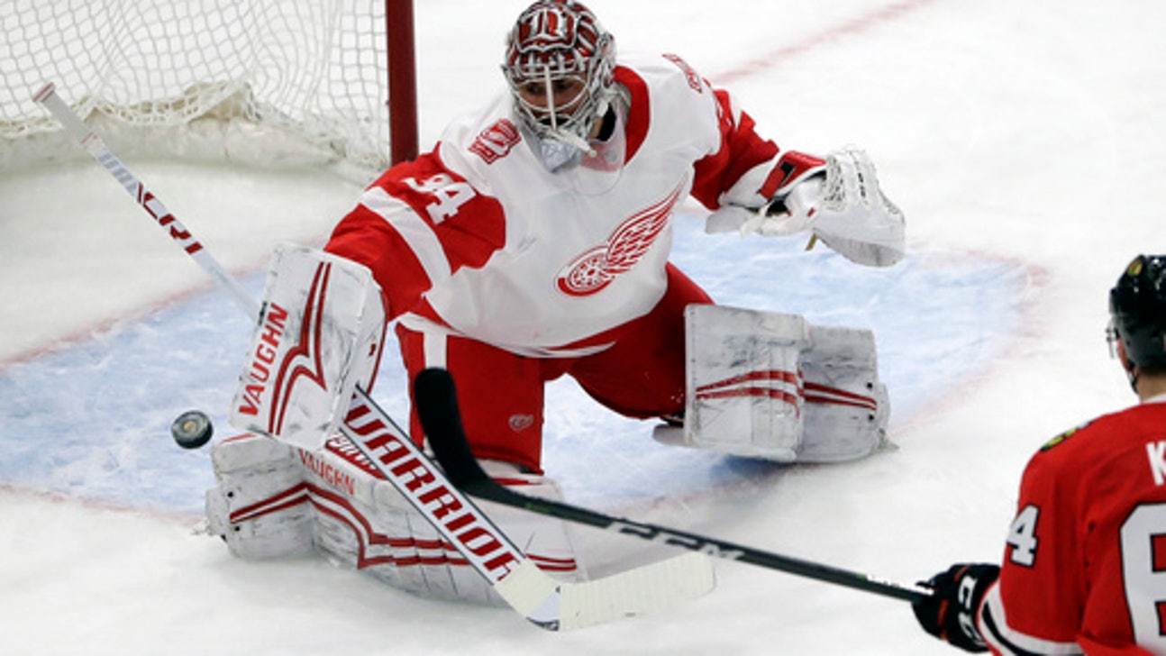 Bertuzzi scores as Red Wings beat Blackhawks 4-0 (Jan 14, 2018)