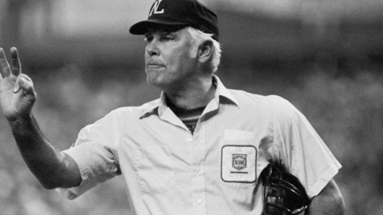 Hall of Fame ump Harvey, called 'God' by players, dies at 87
