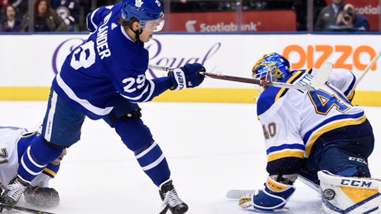 Steen ties it, Dunn scores in OT to lift Blues over Leafs (Jan 16, 2018)