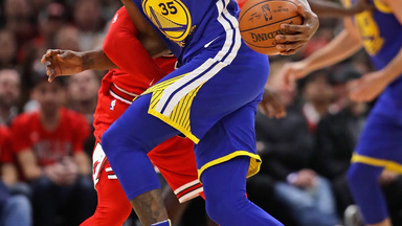 Warriors beat Bulls 119-112 for 14th straight road win (Jan 17, 2018)