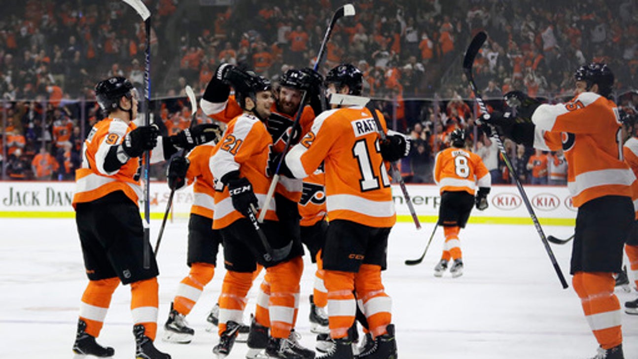 Couturier's goal lifts Flyers over Leafs on Lindros' night (Jan 18, 2018)