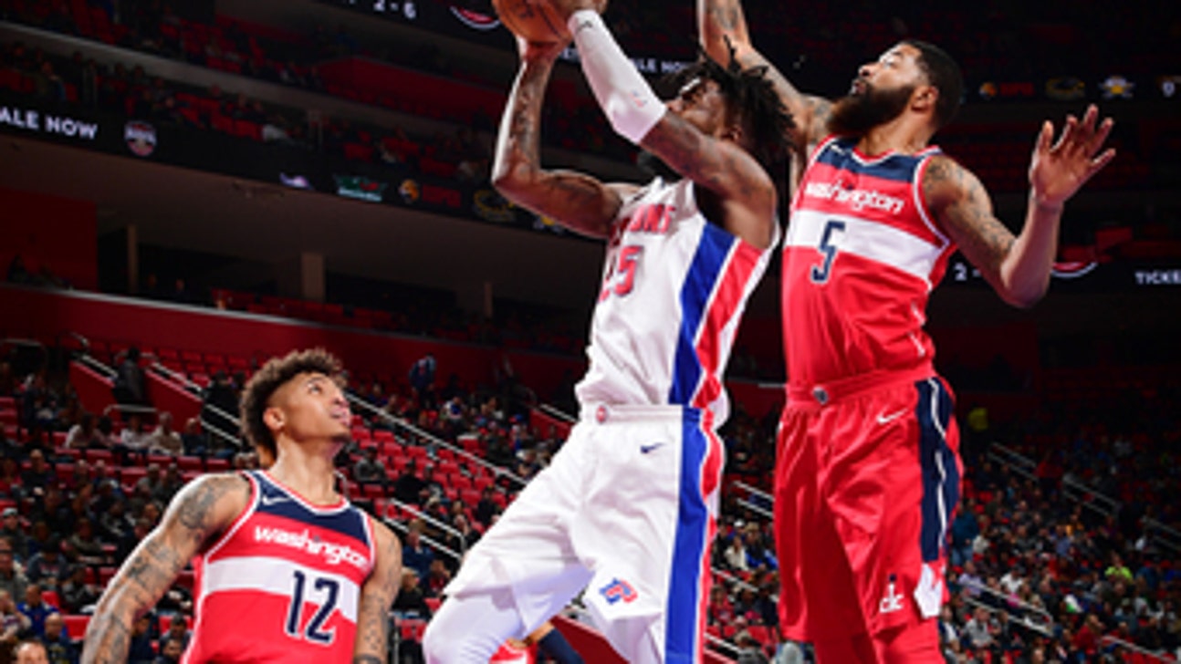 Wizards score 45 in 3rd, beat Pistons 122-112 (Jan 19, 2018)