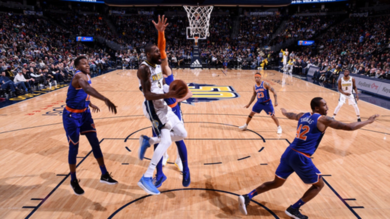 Harris scores 23 points, Nuggets beat Knicks 130-118 (Jan 25, 2018)