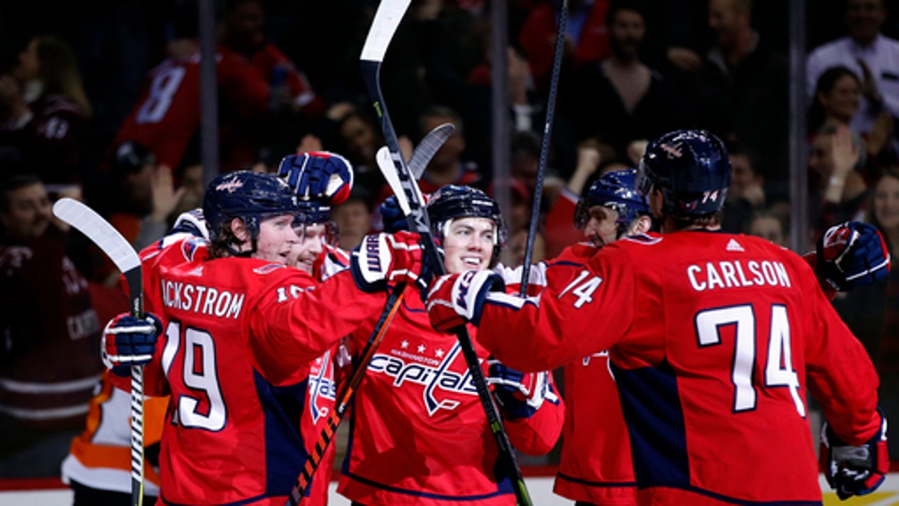 Capitals rally past Flyers 5-3