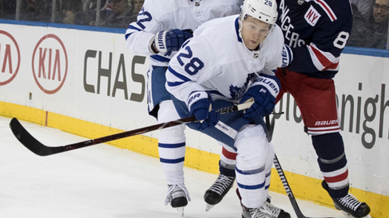 McElhinney stops 25 shots, Maple Leafs beat Rangers 4-0 (Feb 01, 2018)