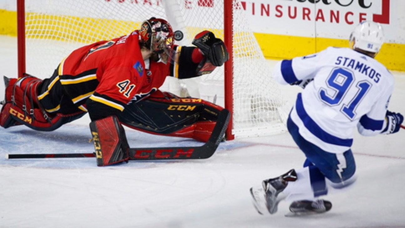 Lightning strike with 5 unanswered goals, zap Flames 7-4 (Feb 01, 2018)
