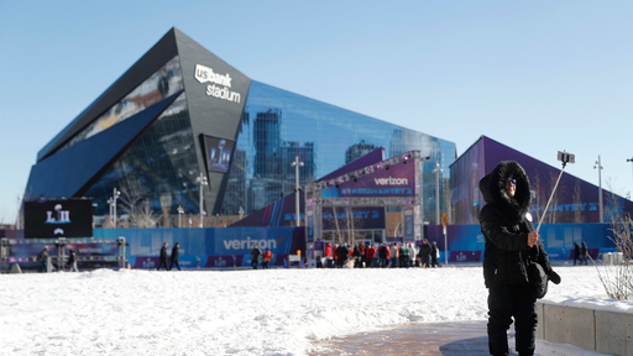 Good thing fans are inside for coldest Super Bowl Sunday