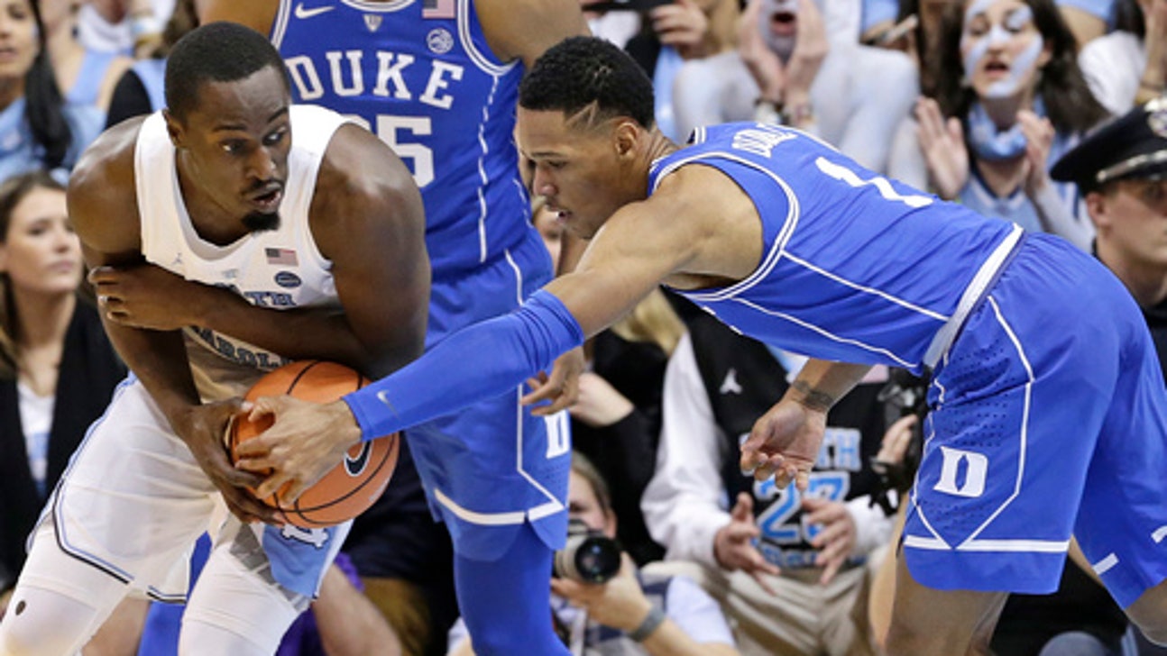 No. 21 North Carolina beats No. 9 Duke 82-78 in rivalry game