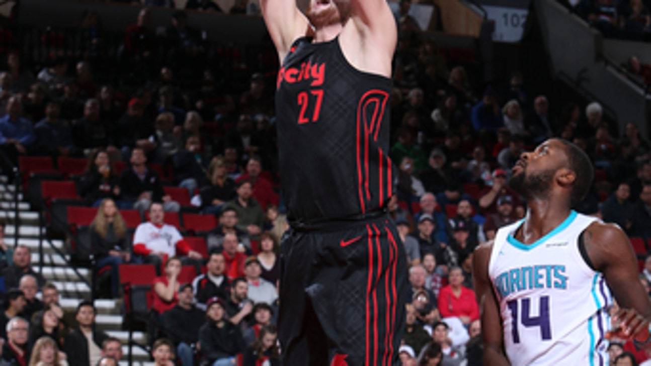 Trail Blazers hold off the Hornets 109-103 in overtime