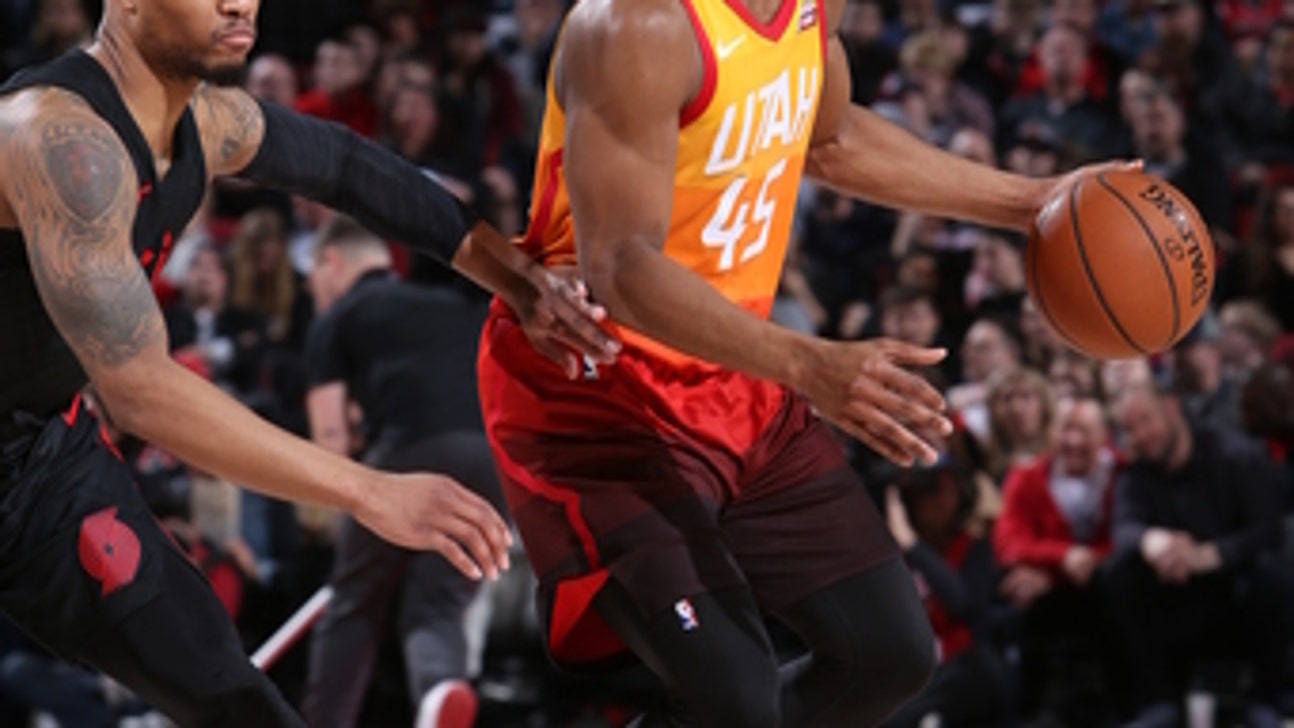 Mitchell has 27 points, Jazz beat the Blazers 115-96