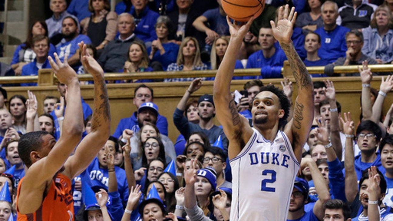 Allen, No. 12 Duke beat Virginia Tech 74-52 without Bagley