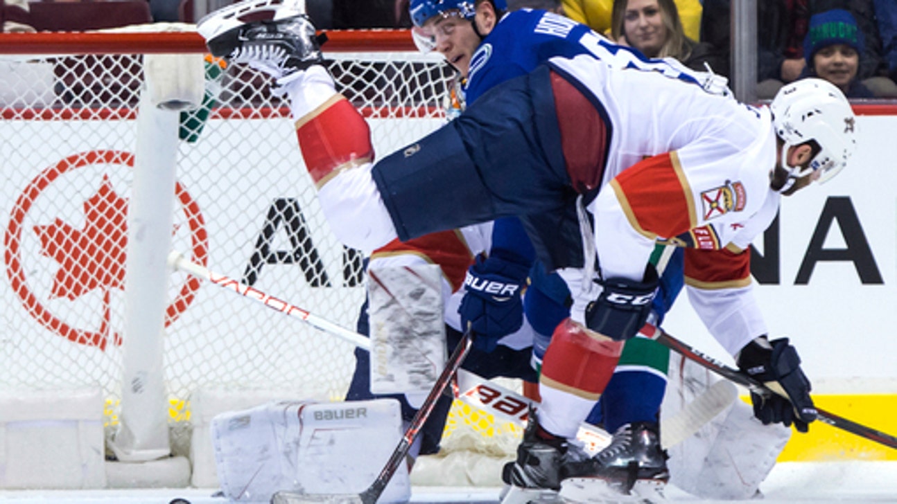 Bjugstad helps Panthers beat Canucks 4-3