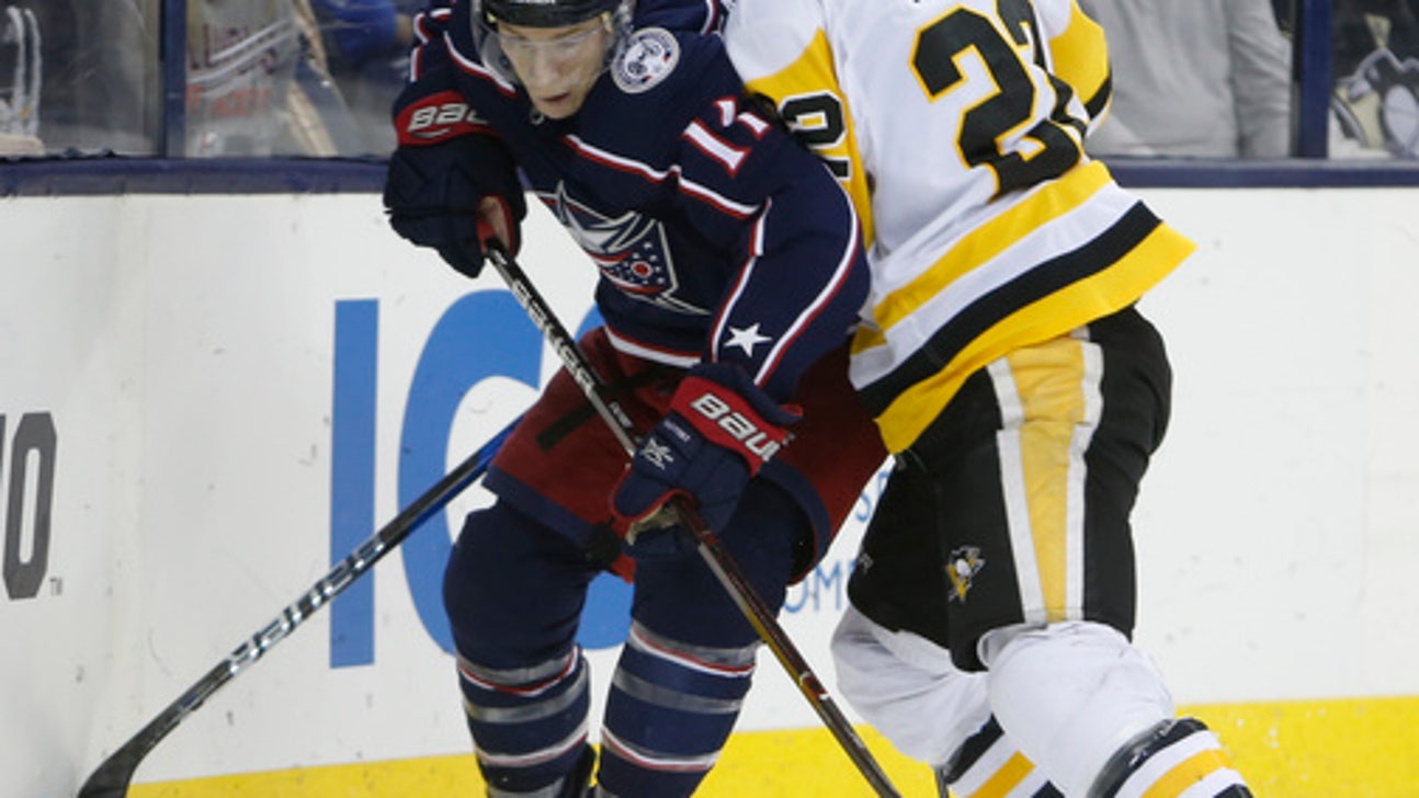 Sheahan scores twice, Penguins beat Blue Jackets 5-2