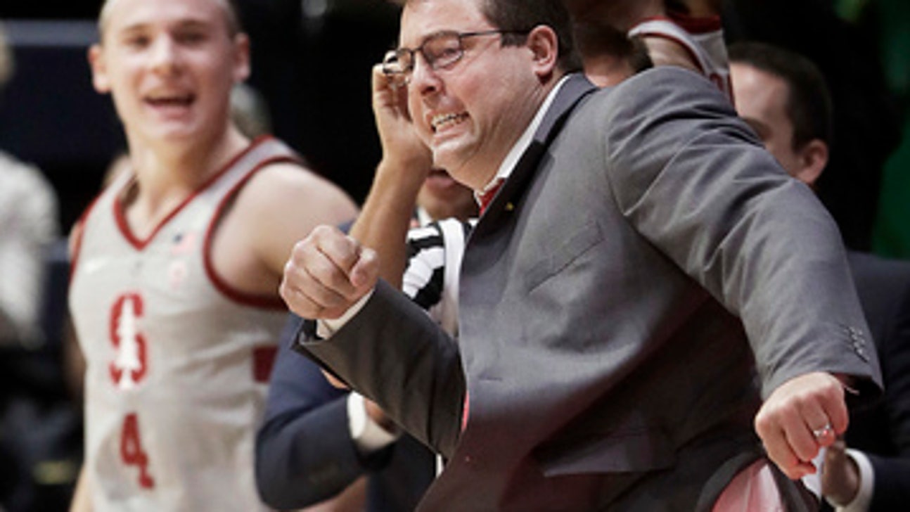 Stanford holds off late surge to beat California 77-73