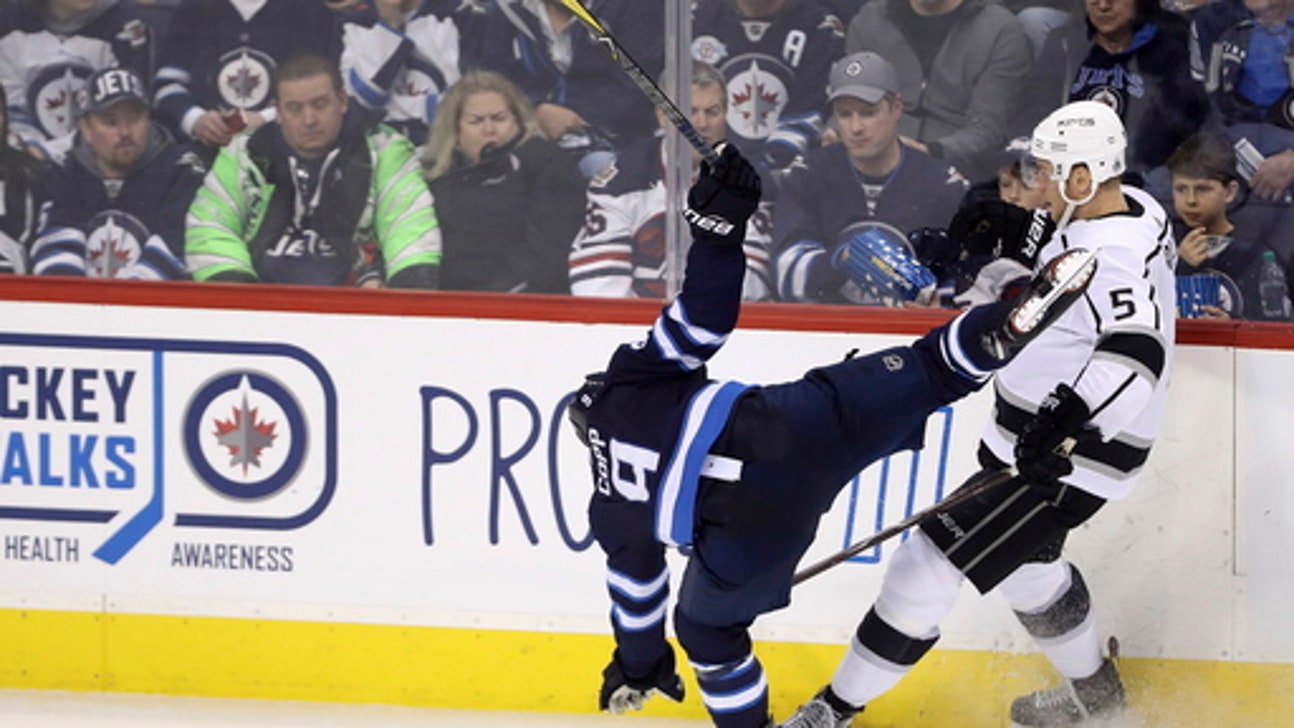 Phaneuf scores again for Kings in 4-3 win over Jets