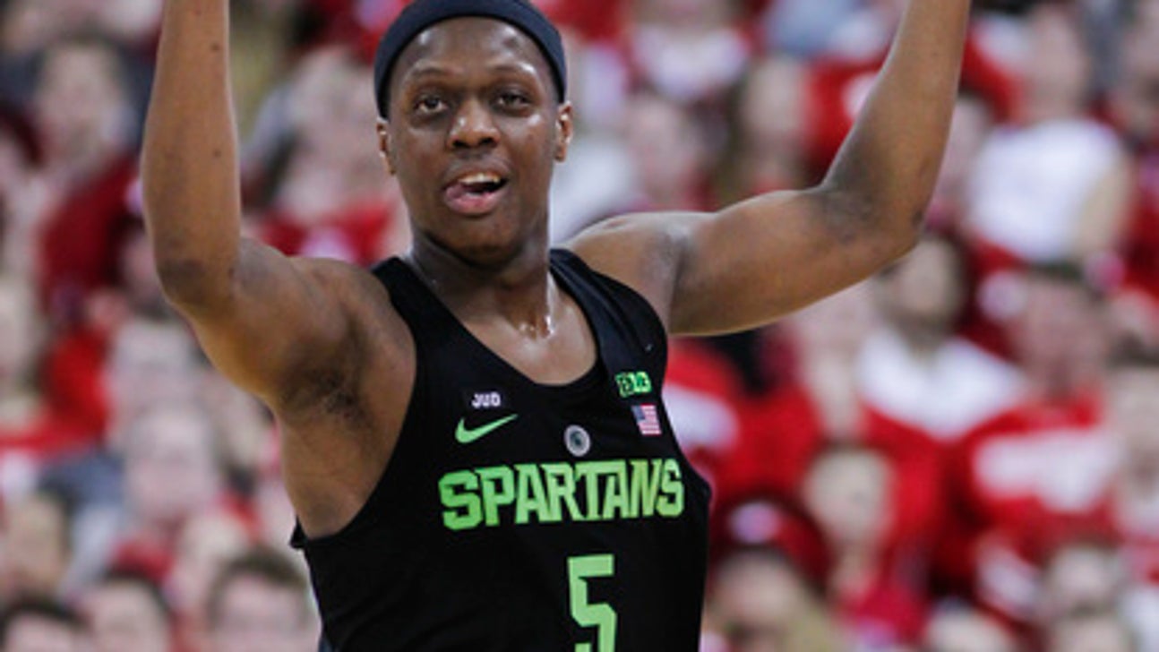 No. 2 Michigan State wraps up Big Ten title in trying season