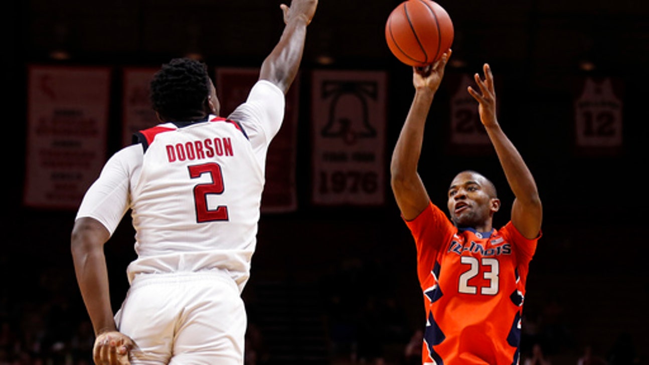 Bench leads Illinois past Rutgers 75-62 (Feb 25, 2018)