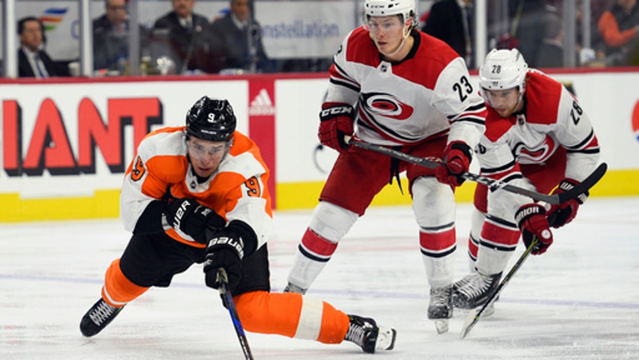 Hurricanes end 6-game losing streak in 4-1 win over Flyers
