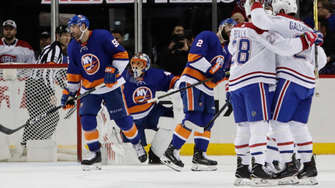 Galchenyuk, 3-goal third lift Canadiens over Islanders 6-3