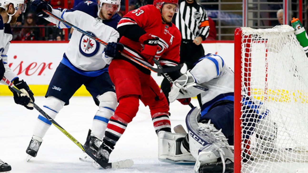 Patrik Laine scores 2 more goals, Jets beat Hurricanes 3-2
