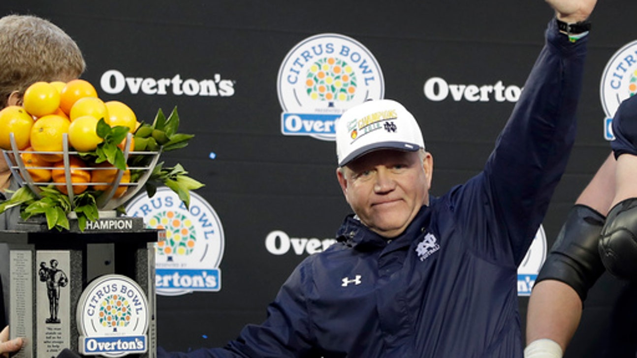 Better fall finish priority as Irish begin spring football