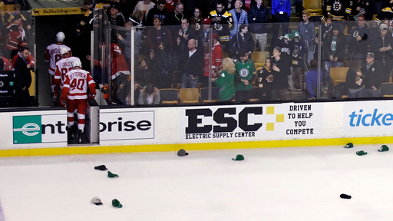 Marchand (3g, 2a) helps Bruins beat Red Wings 6-5 in OT