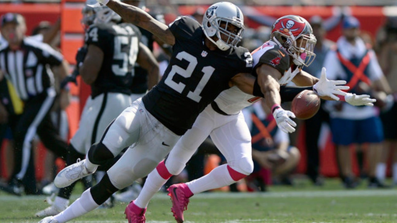 AP Source: Raiders to release CB Sean Smith