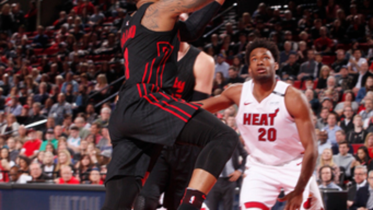 Lillard, Blazers beat Heat 115-99 for 10th straight victory