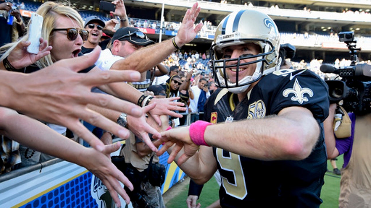 Saints QB Drew Brees keeping career timelines to himself