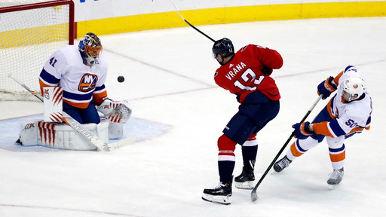 Oshie, Backstrom score as Capitals down Islanders 6-3
