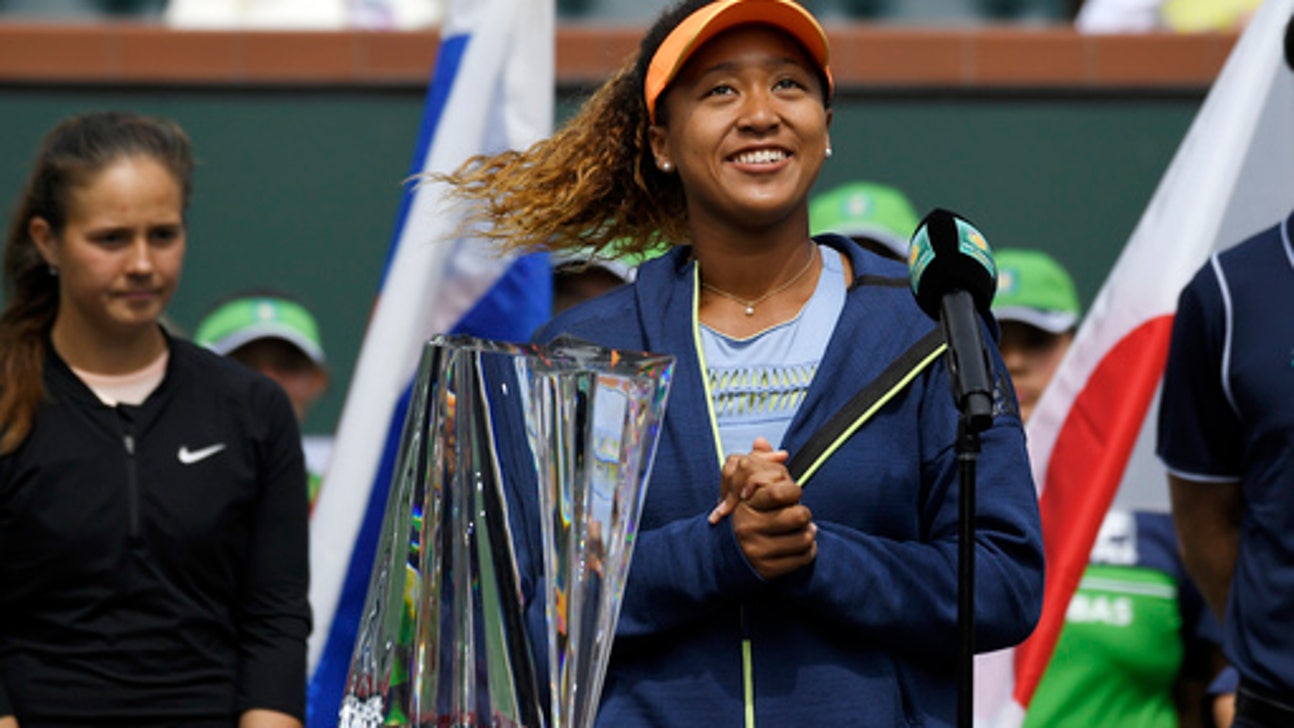 Osaka beats Kasatkina 6-3, 6-2 to win Indian Wells title