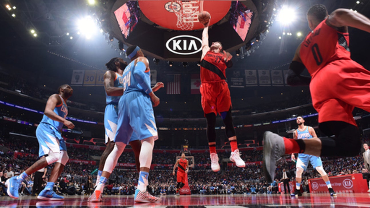 Trail Blazers win 13th straight, beat Clippers 122-109