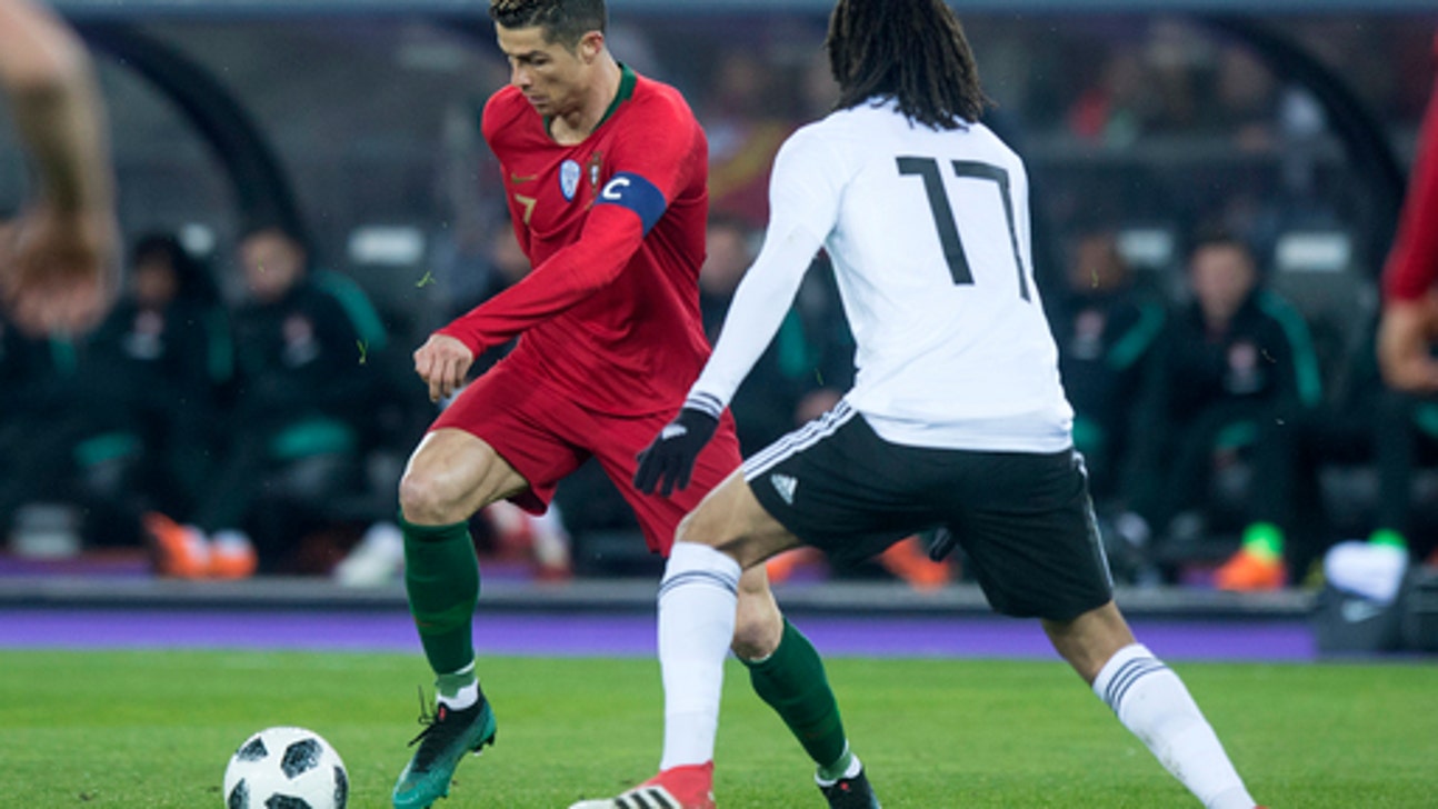 Ronaldo scores twice in added time, Portugal beats Egypt 2-1